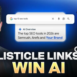 Listicle Link Building for LLM Consensus & AI Overviews | James Dooley Interviews Jabez Reuben
